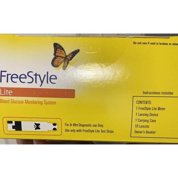 FreeStyle Lite Blood Glucose 10 Lancets ~ 11/30/25 - Picture 3 of 4